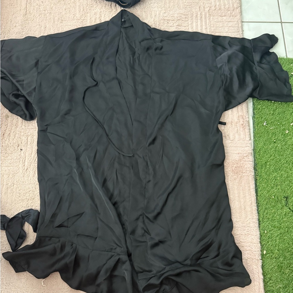 Victoria's Secret Black Robe